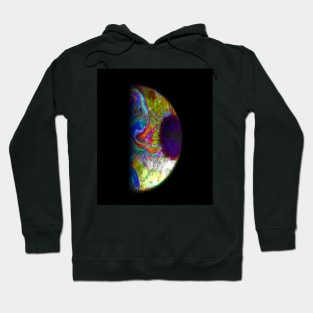 Eye Am On Another Planet Space Eyeball Hoodie